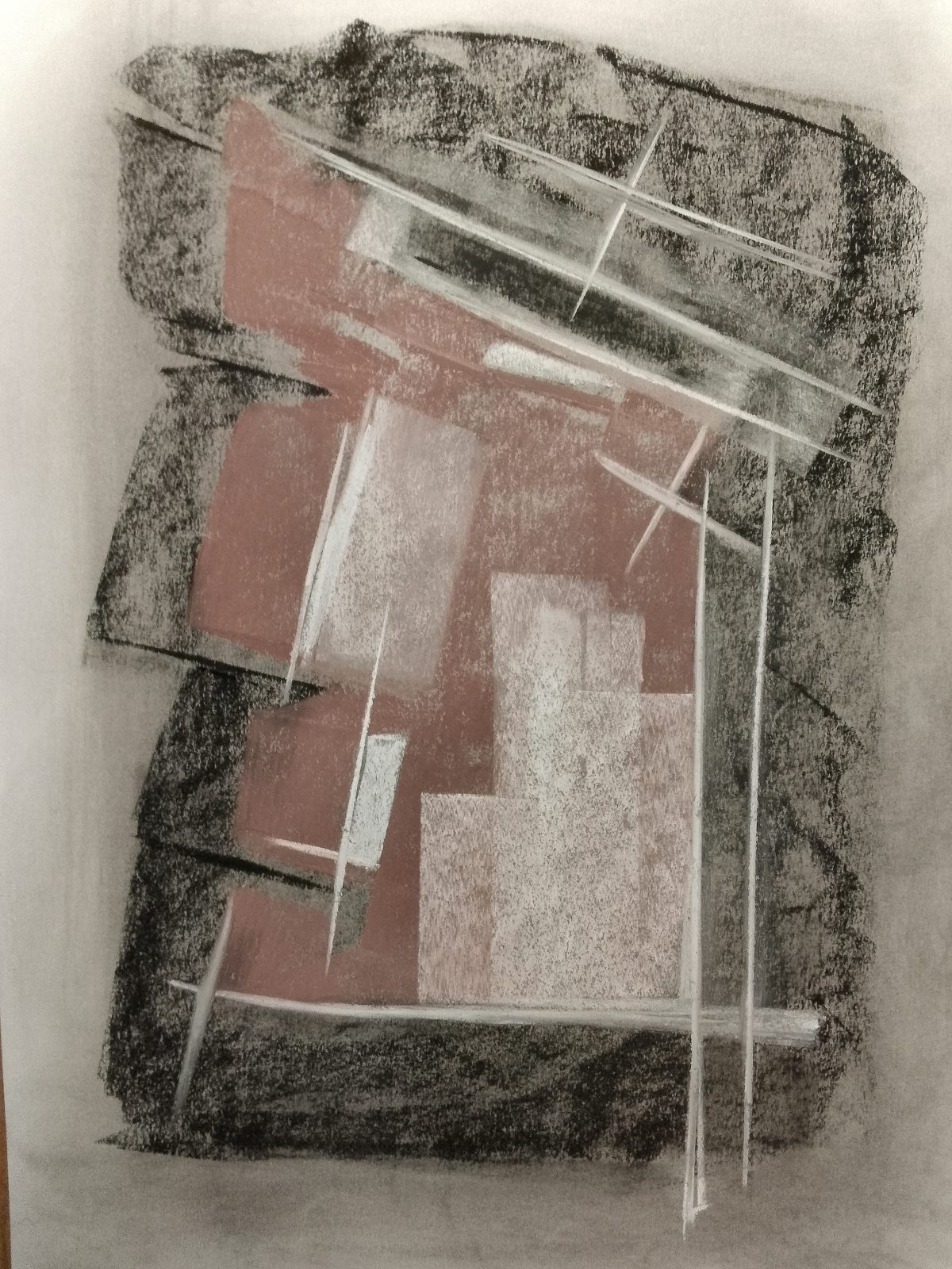 Etudes fusains et craie